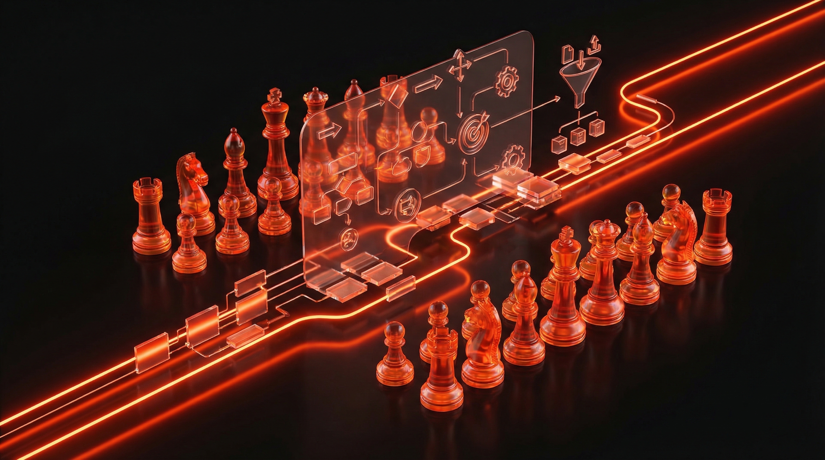 Agencja content marketingowa nowej generacji kobi.agency – futurystyczne biuro agencji z danymi i trendami